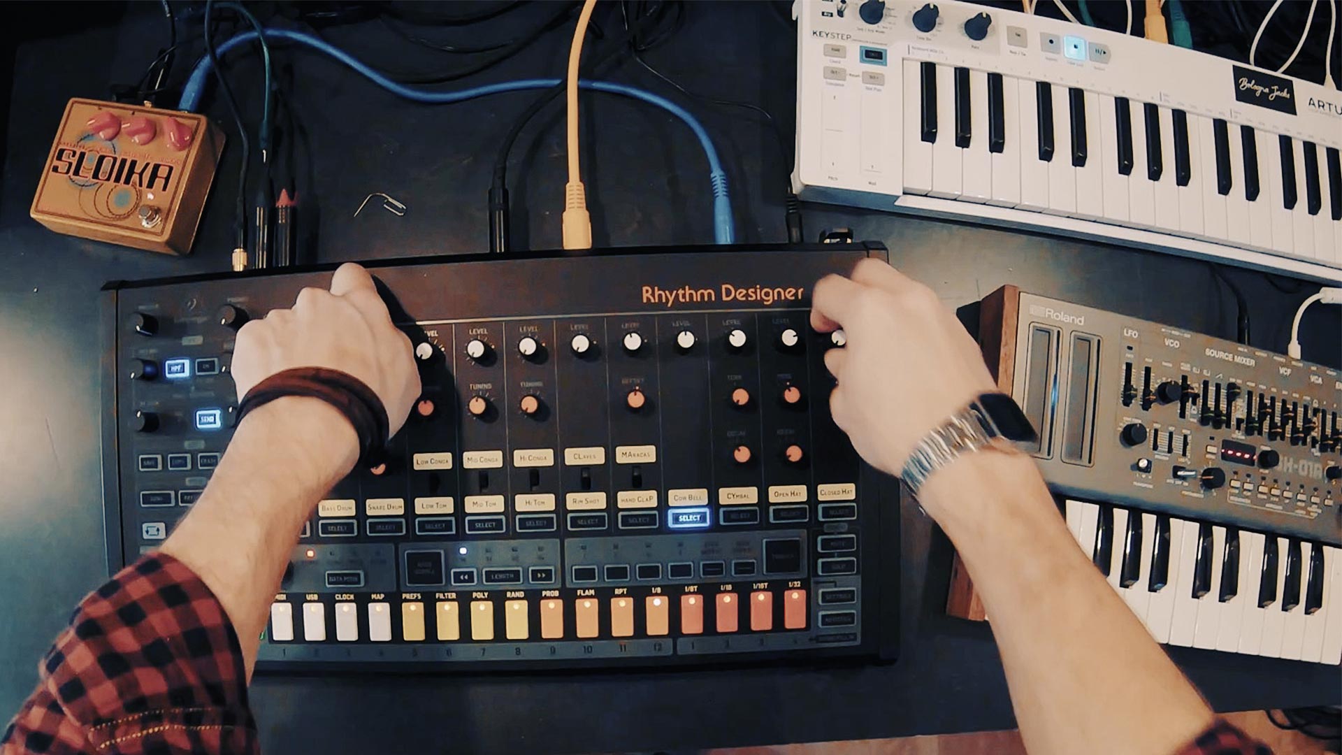 Behringer RD8 Rythm Designer Studio Making of