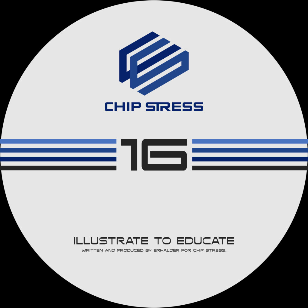 Chip Stress 16: Erhalder: Illustrate to Educate EP Artwork